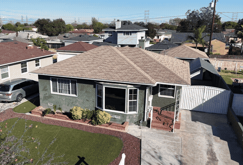 Twilight Aerial - Golden hour property photography